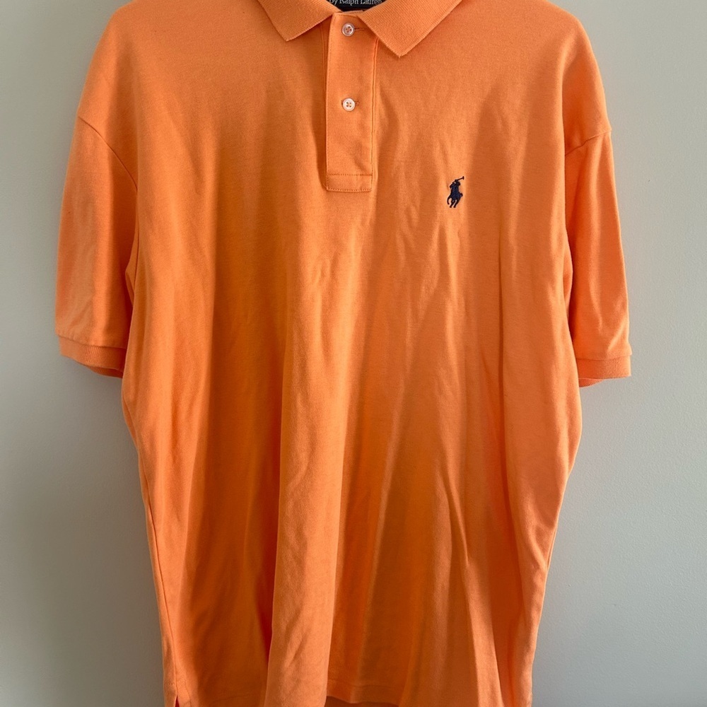 Polo by Ralph Lauren Men’s Classic Polo Shirt | Size L | Orange
